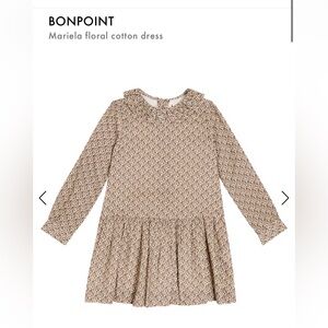 Bonpoint Kids Taupe Mariela Dress